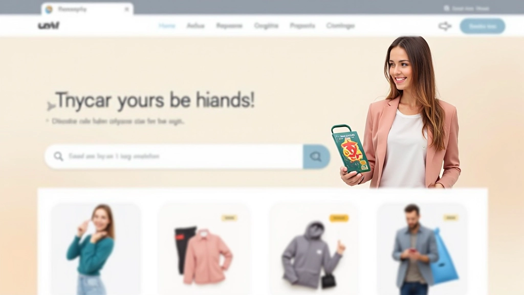 E-commerce web s fixním headrem